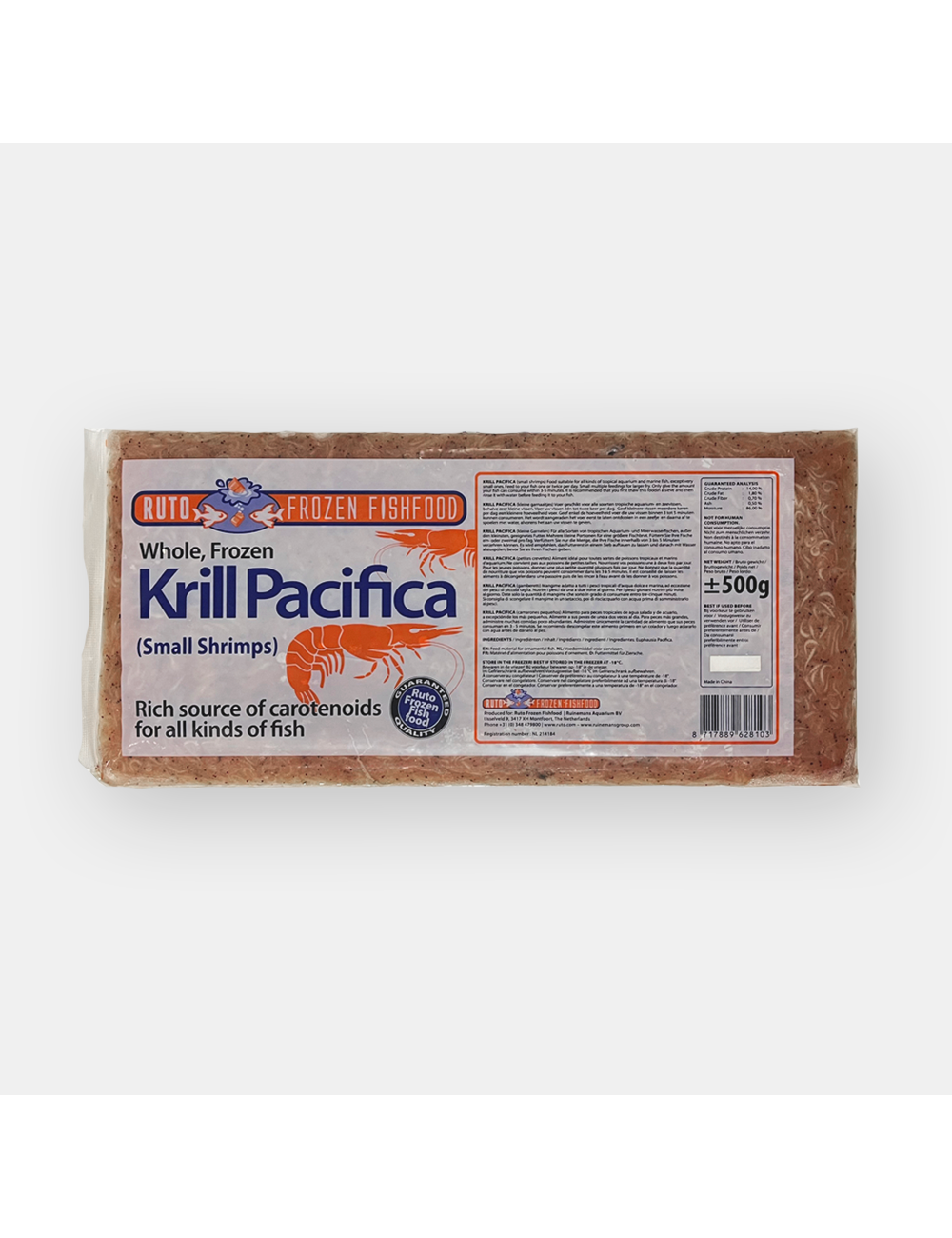 Krill Pacifica - Block - 500 g