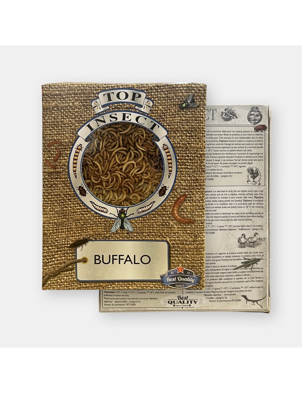 Larve de Buffalo - IQF