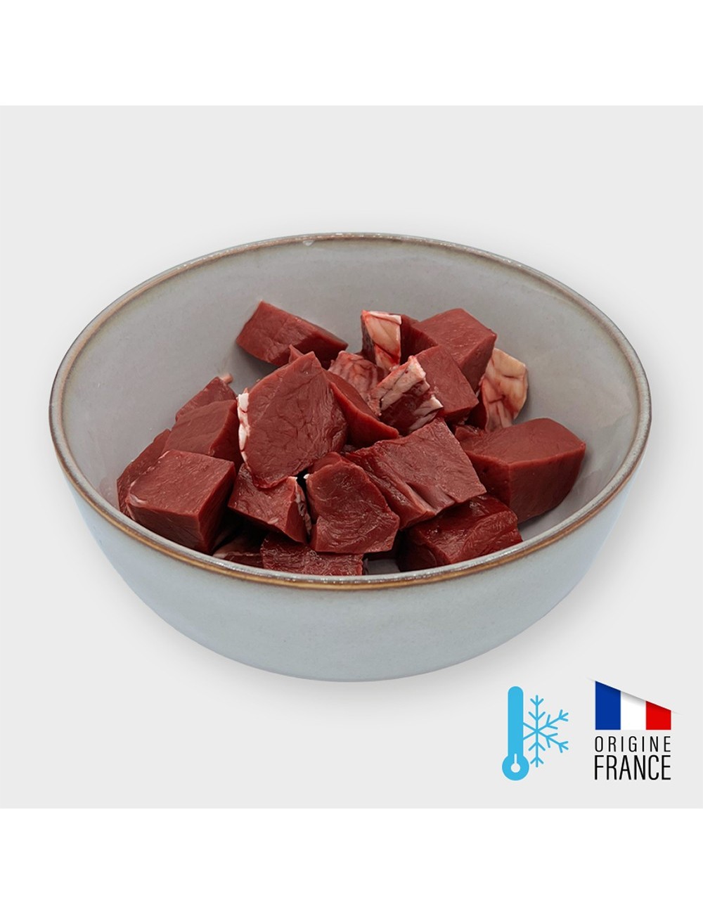 Boeuf - Coeur - Cube - 20x500 g