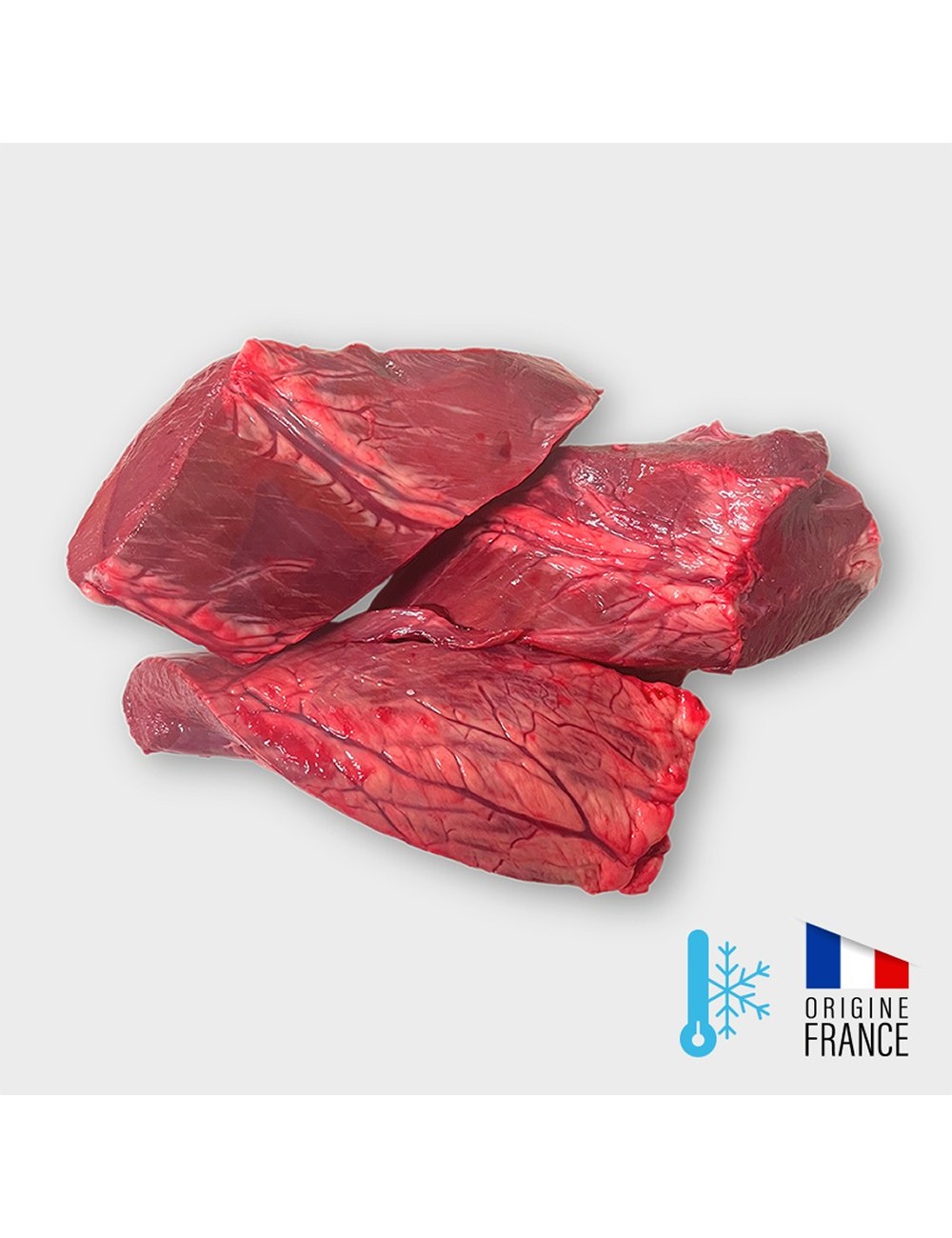 Beef - Heart - Pieces - 10x2.5 kg