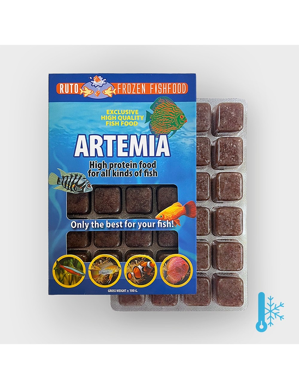 Artemia - Bloc - 20x100 g