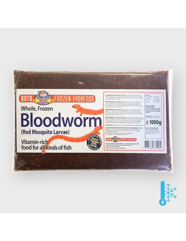 Bloodworm - Block - 1 kg