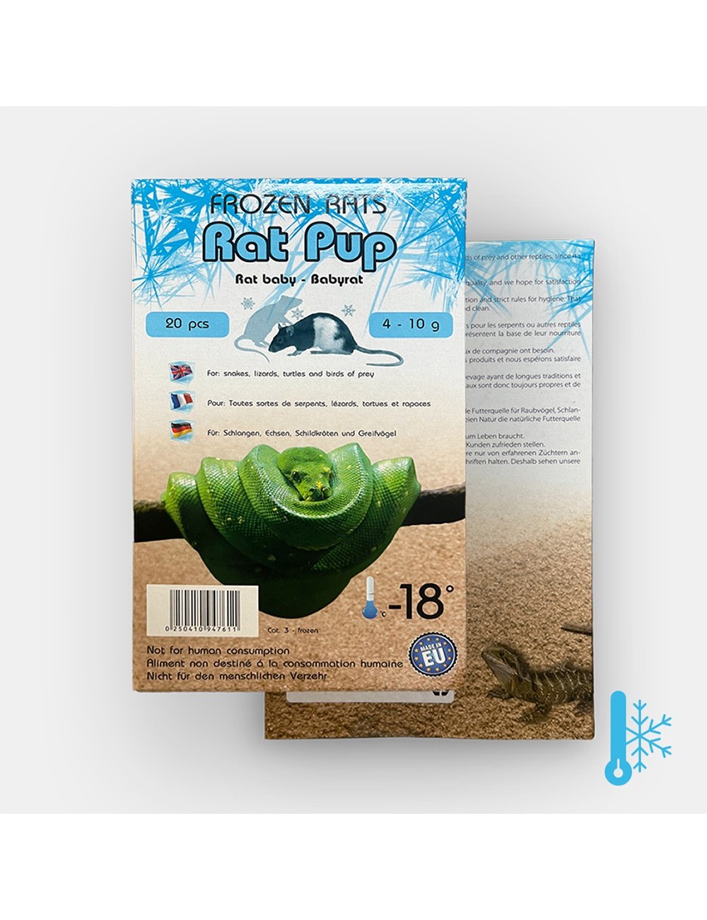 Bébé rat - IQF - 4-10 g
