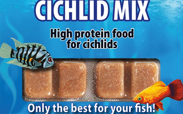 Frozen Cichlid feed 100 g