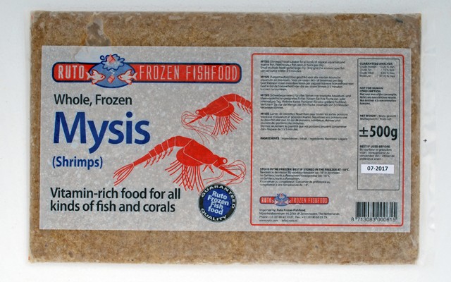 Frozen Mysid shrimp 500 g